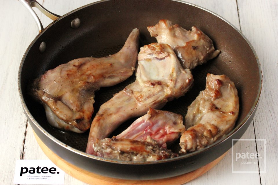 Кролик с рисом - Шаг 5