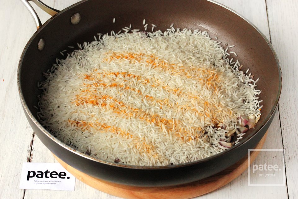 Кролик с рисом - Шаг 7