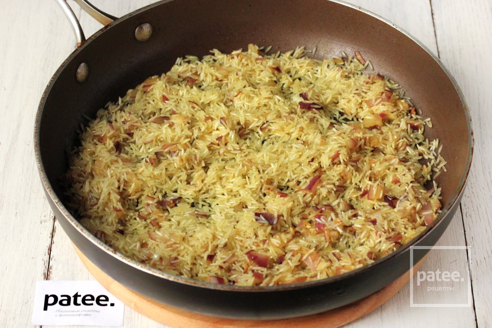 Кролик с рисом - Шаг 8