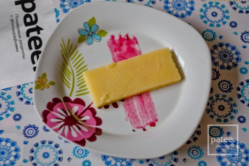 Свекла на поленте с трюфельным маслом и соусом из ягод крыжовника - Шаг 7