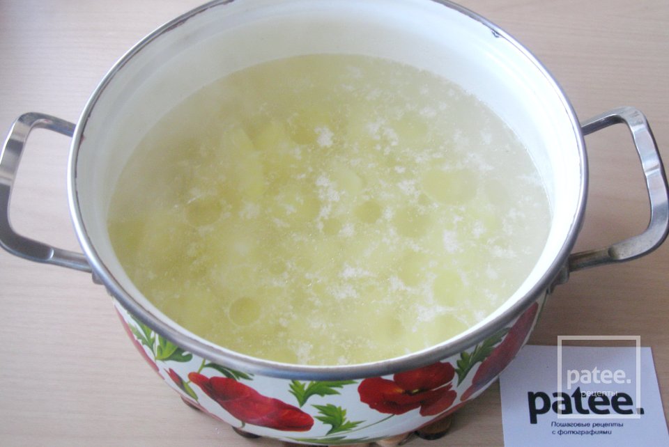 Суп с красной чечевицей и копченостями - Шаг 3