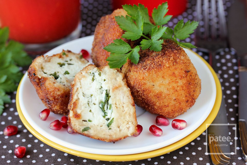Крокеты из индейки с творожной начинкой - Шаг 13