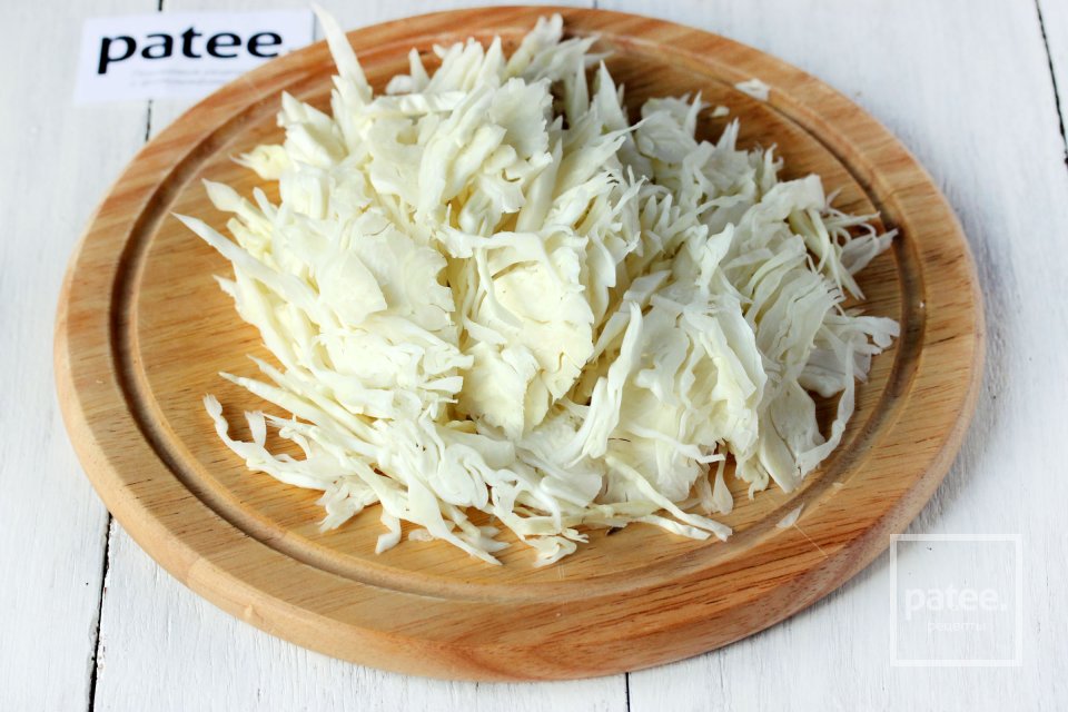 Капуста с грибами и яйцом, тушеная в мультиварке - Шаг 4