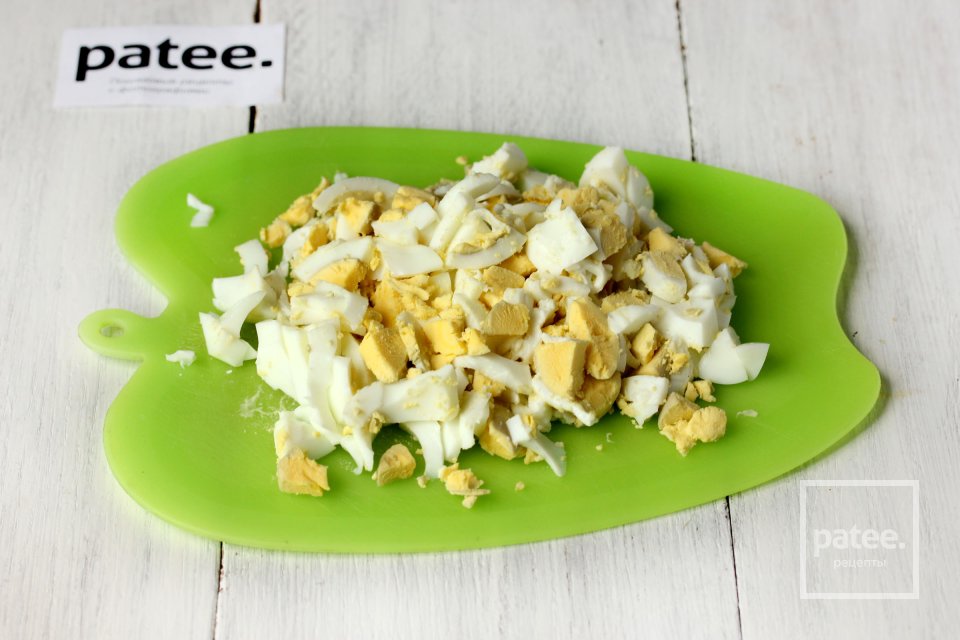 Капуста с грибами и яйцом, тушеная в мультиварке - Шаг 5