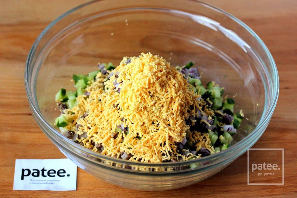 Праздничный салат Еловая веточка - Шаг 6