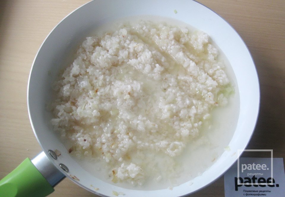 Тунец в вине с рисом и грибами - Шаг 6