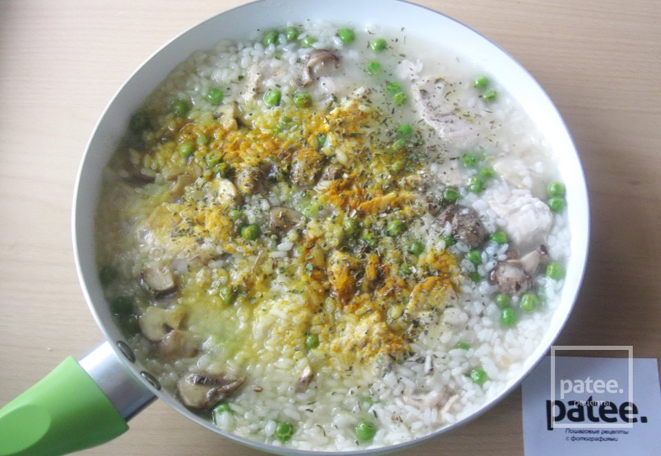 Тунец в вине с рисом и грибами - Шаг 10