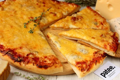 Рецепт Пицца Четыре сыра