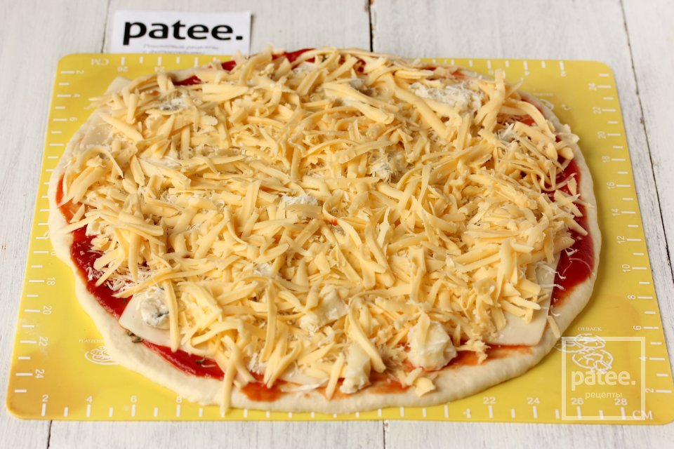 Пицца четыре сыра - Шаг 9