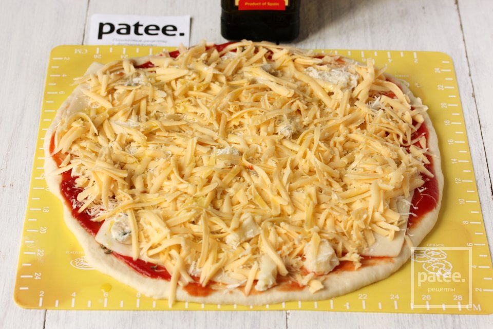 Пицца четыре сыра - Шаг 10