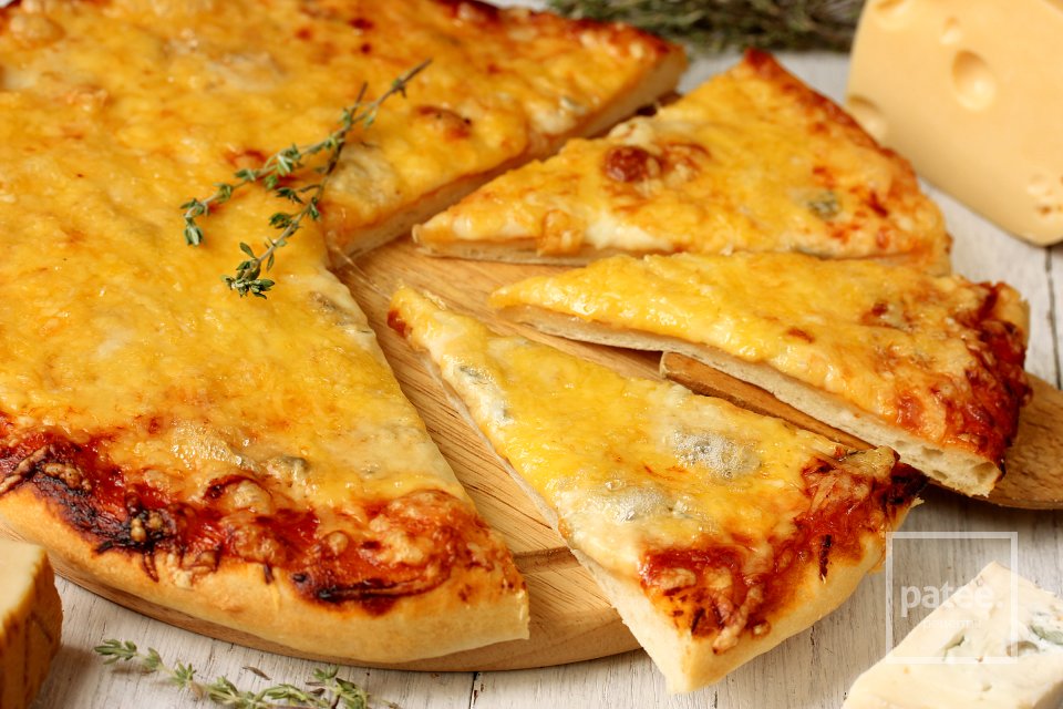 Пицца четыре сыра - Шаг 12