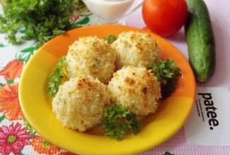 Диетические  крокеты из картофеля с отварной индейкой