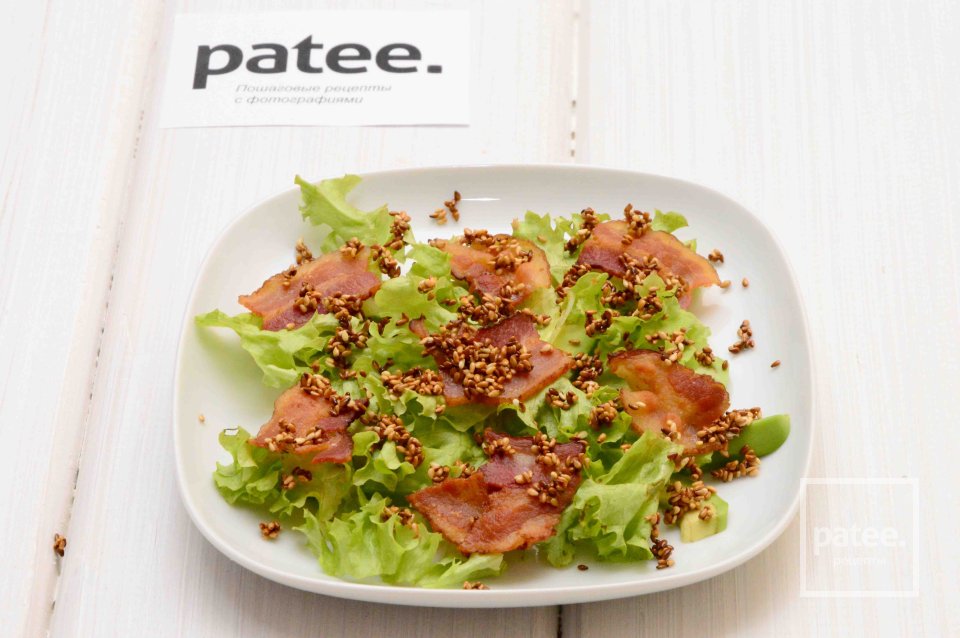 Салат с беконом и авокадо - Шаг 13