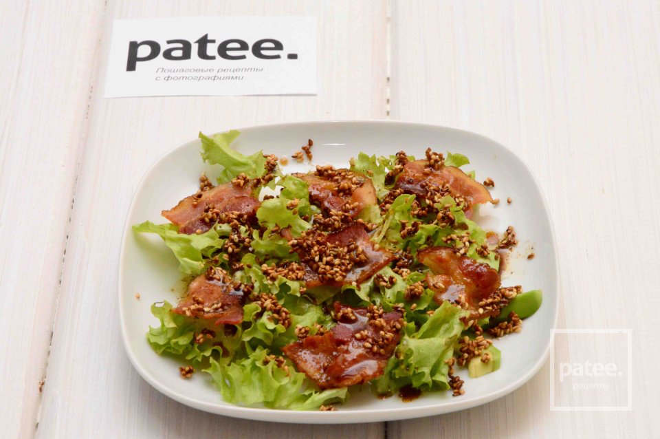 Салат с беконом и авокадо - Шаг 14