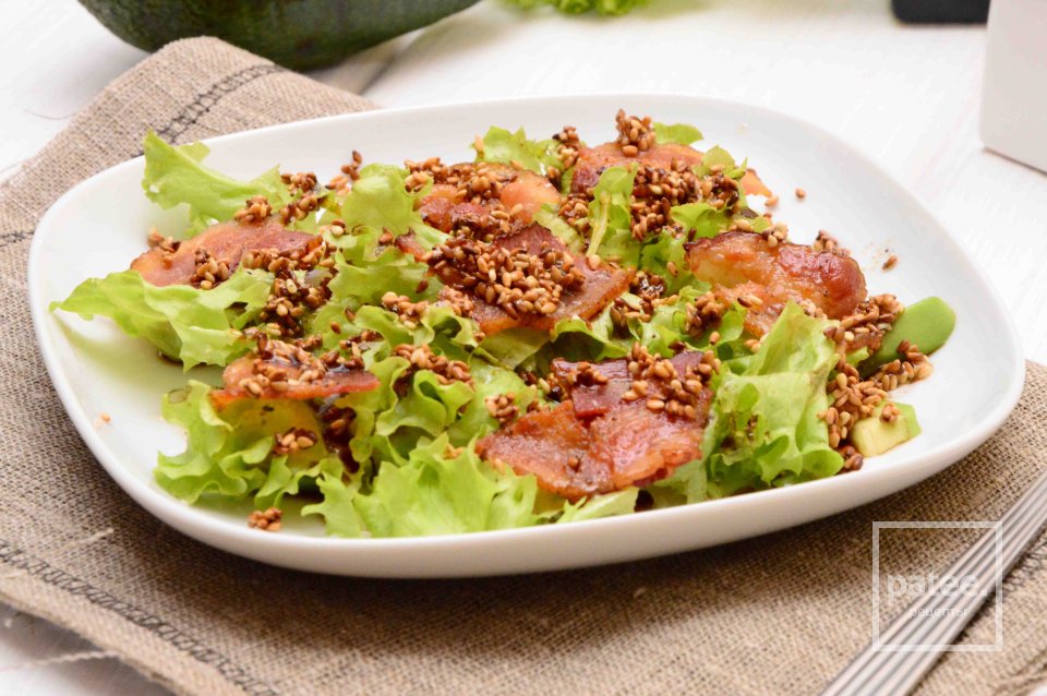 Салат с беконом и авокадо - Шаг 15