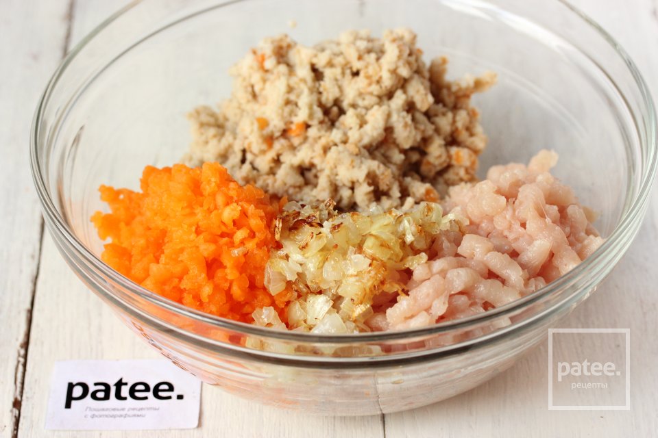 Курино-тыквенные котлеты на пару в мультиварке - Шаг 5