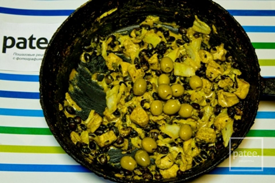 Фейжоада с птицей и оливками - Шаг 11