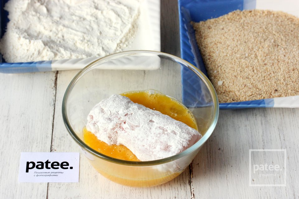 Кордон блю из куриных грудок - Шаг 10