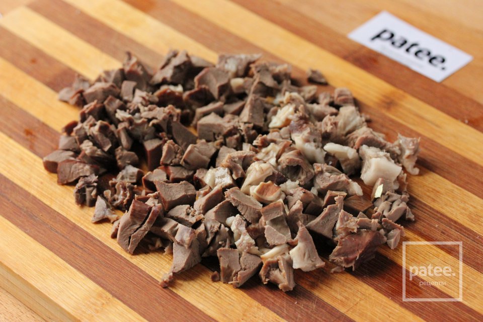 Салат со свиным сердцем Торжество - Шаг 2