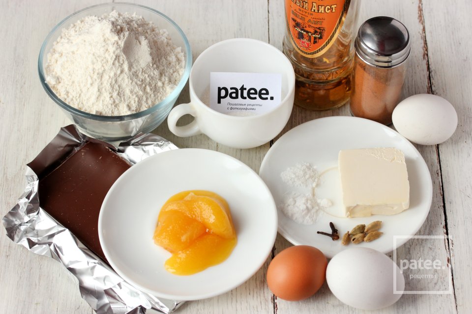 Пряное медовое печенье - Шаг 1