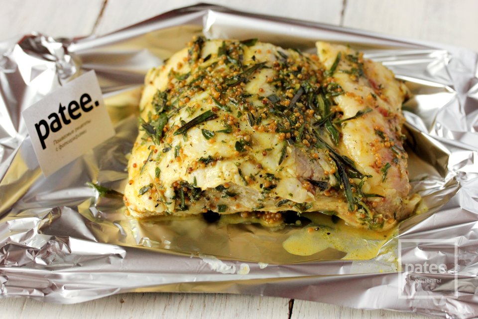 Запечённая свинина с корочкой из пряных трав и горчицы - Шаг 9