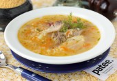Капустняк со свининой и пшеном