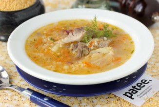 Капустняк со свининой и пшеном