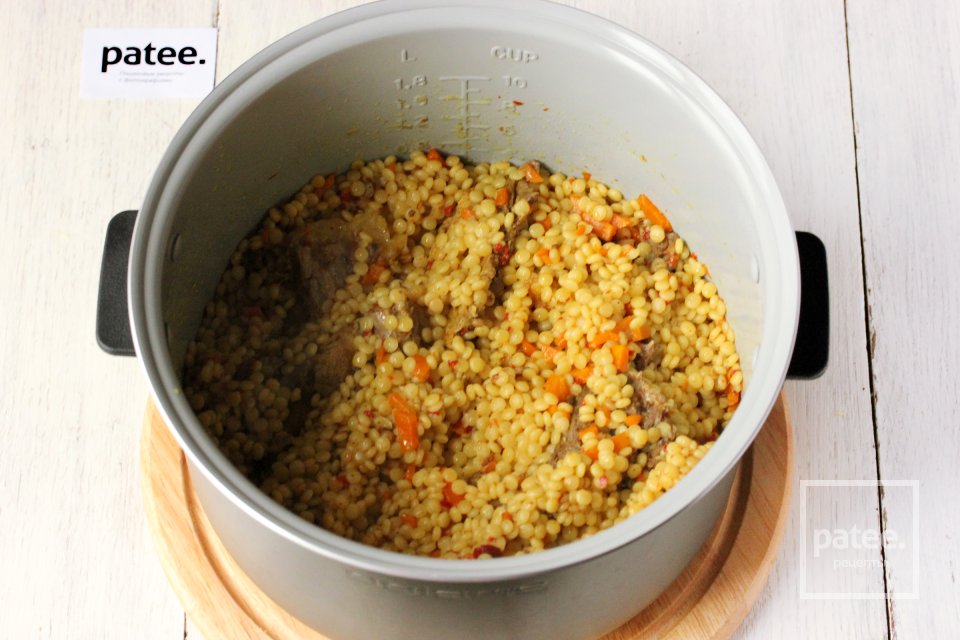 Индейка с птитимом в мультиварке - Шаг 10