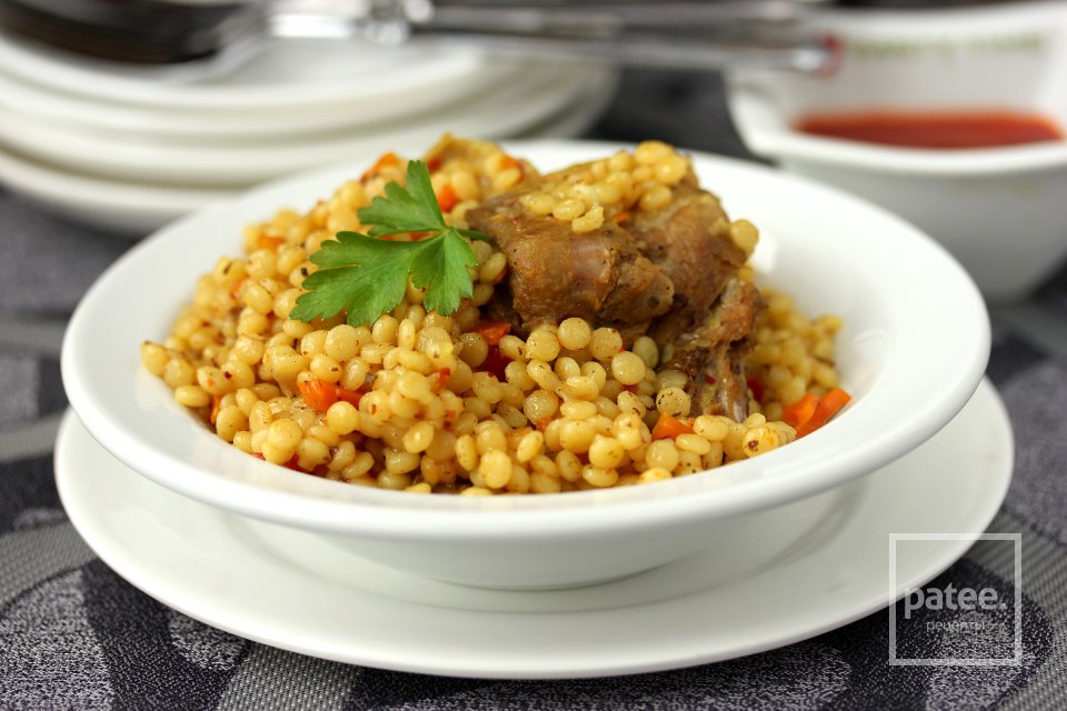 Индейка с птитимом в мультиварке - Шаг 11