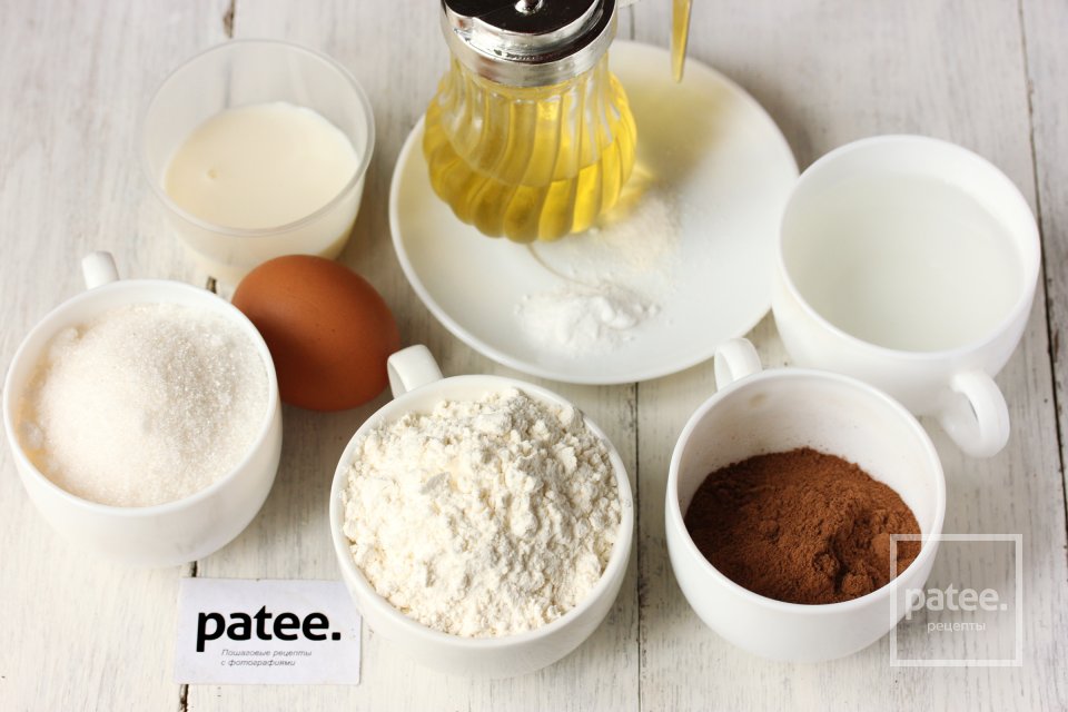 Шоколадный пирог с творожными шариками в мультиварке - Шаг 2