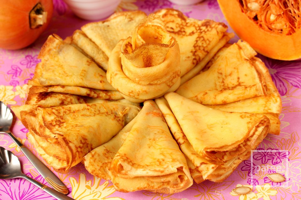 Тыквенные блины - Шаг 13