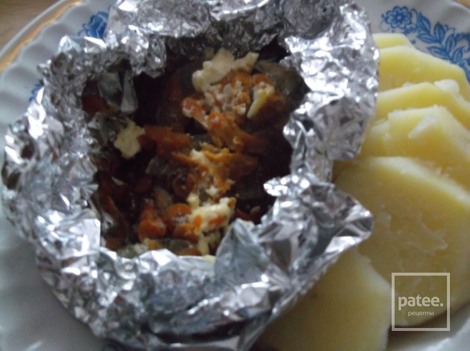 Камбала запеченная в фольге - Шаг 6