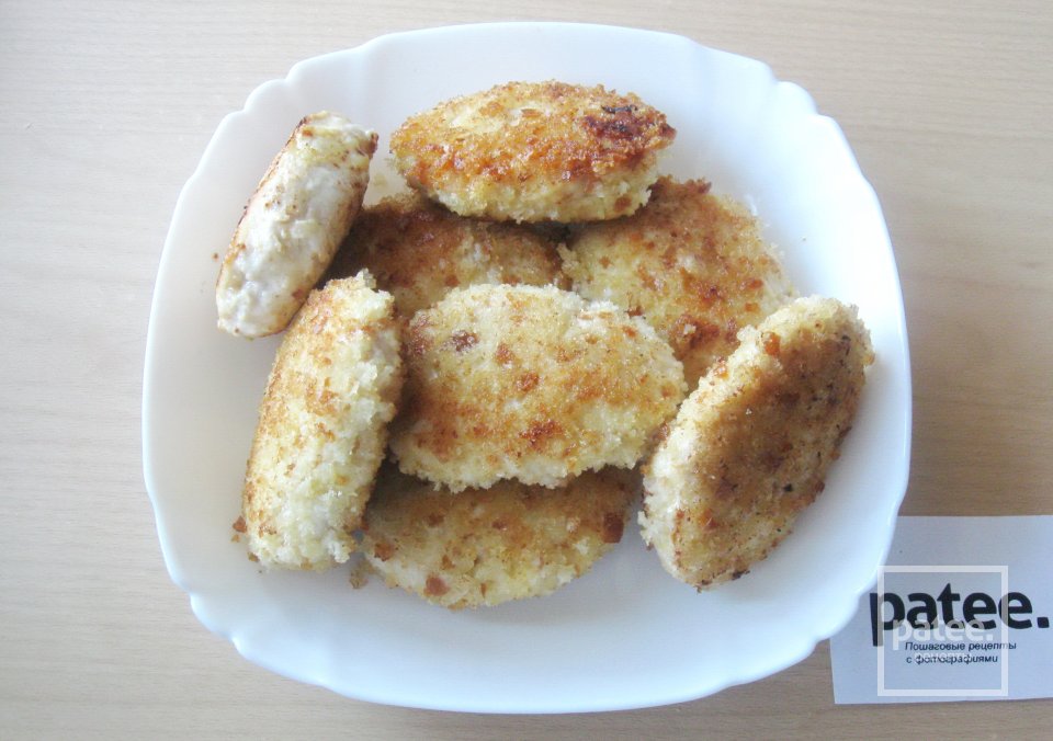 Котлеты из тунца с сыром и сметаной - Шаг 14