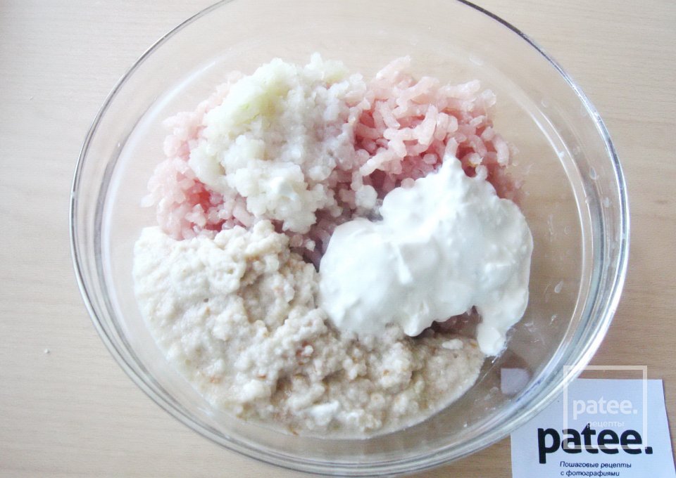 Котлеты из тунца с сыром и сметаной - Шаг 6