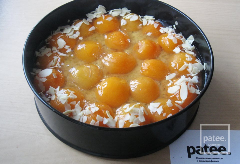 Миндальный торт с абрикосами - Шаг 18