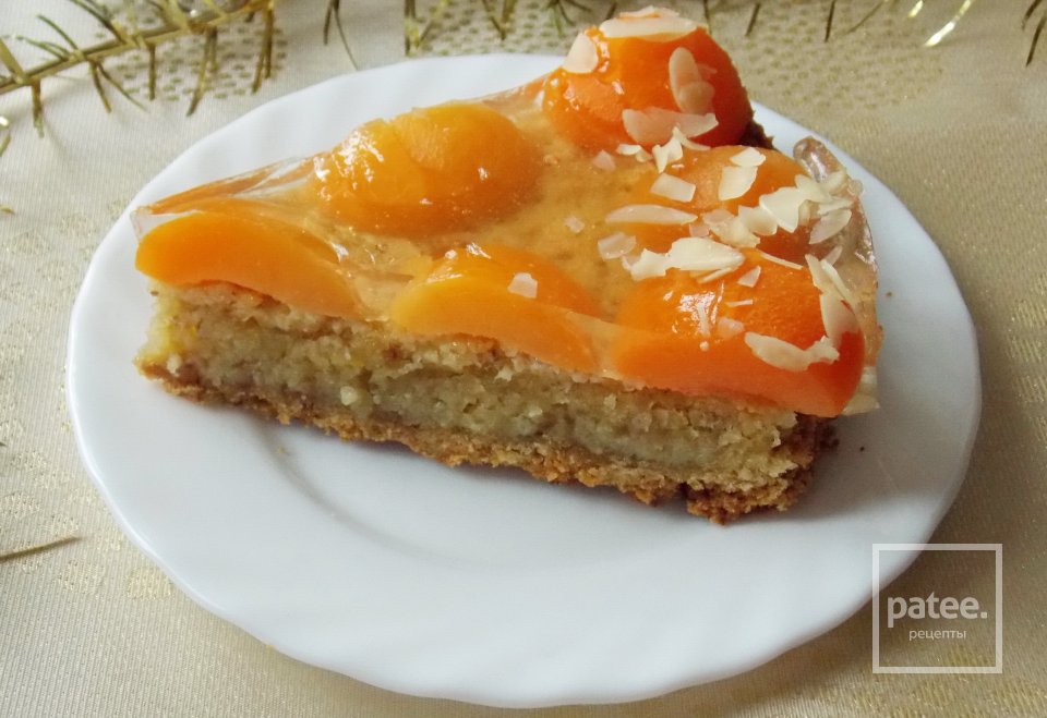 Миндальный торт с абрикосами - Шаг 19