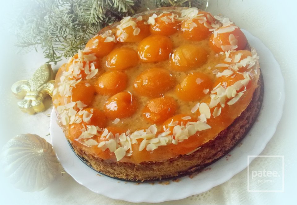 Миндальный торт с абрикосами - Шаг 20