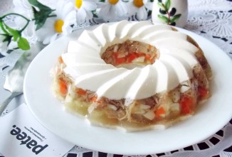 Заливное из индейки Праздничное