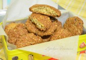 Печенье с геркулесом и фундуком