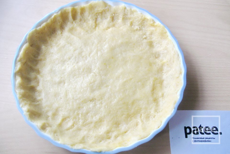 Тарт со сметаной и фруктами - Шаг 8