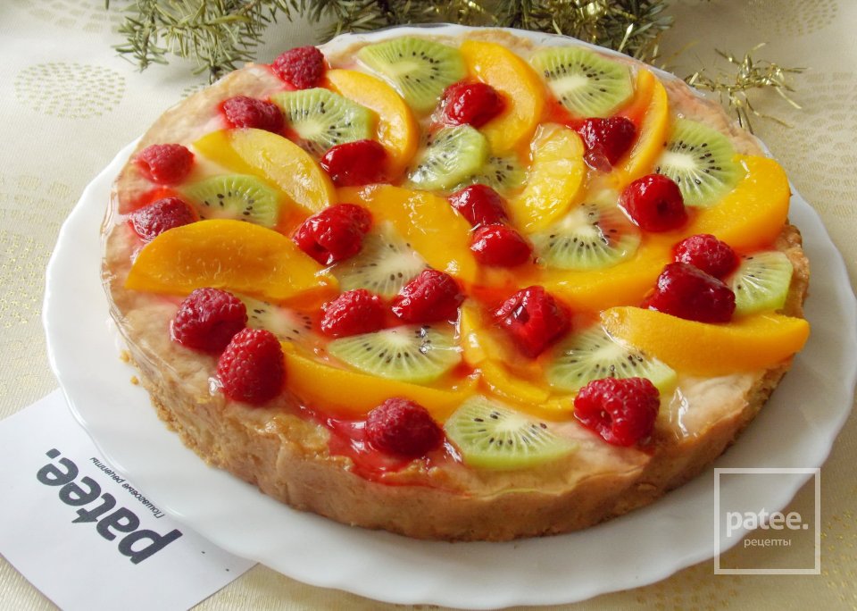 Тарт со сметаной и фруктами - Шаг 16