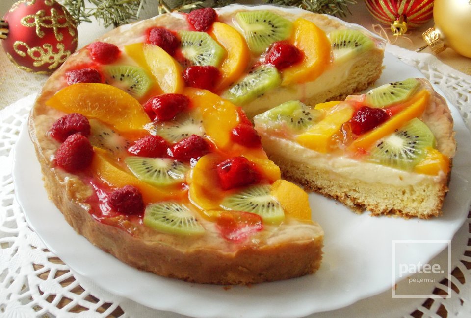 Тарт со сметаной и фруктами - Шаг 17