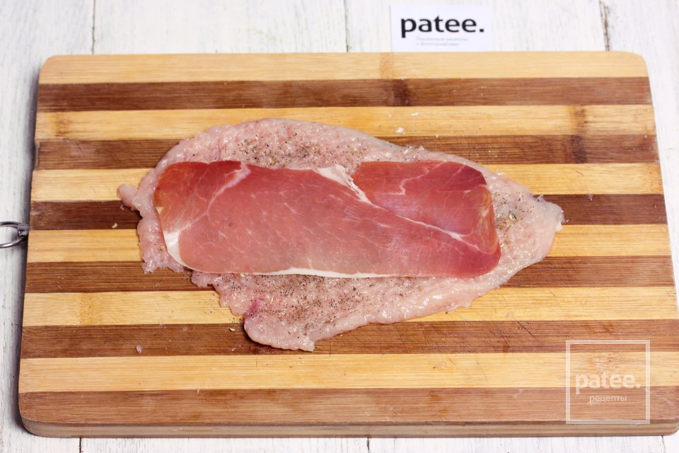 Куриные рулетики с хамоном и сыром - Шаг 5