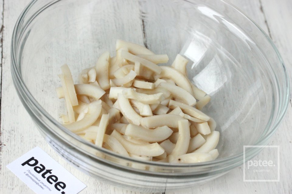 Салат с морепродуктами Королевский - Шаг 3