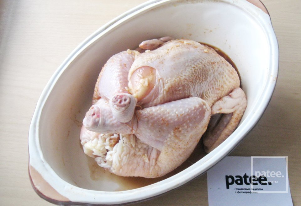 Курица с апельсинами в шампанском - Шаг 11