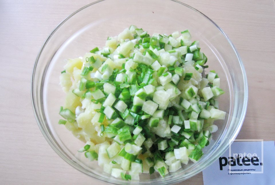 Винегрет с сельдью - Шаг 10