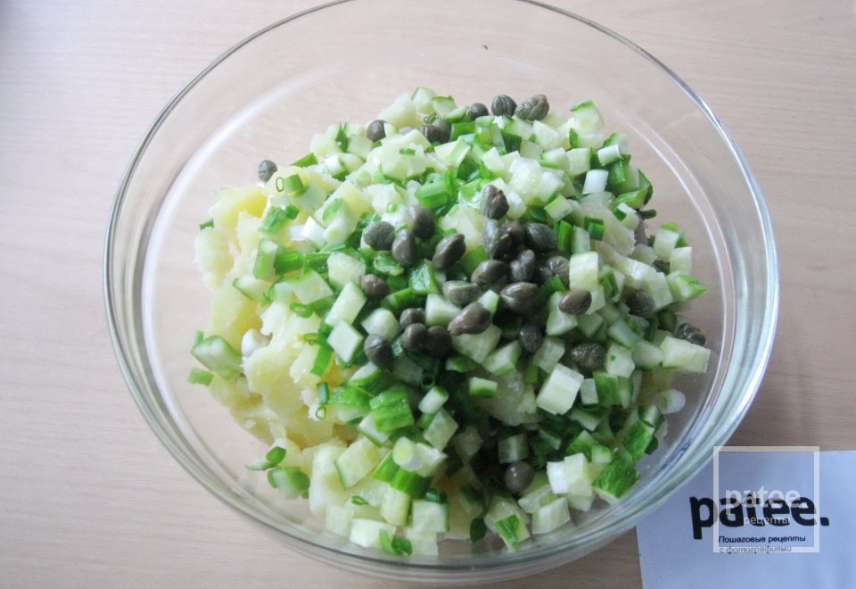 Винегрет с сельдью - Шаг 11