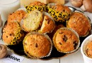Сырные маффины с грибами