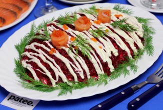 Салат Сёмга под шубой