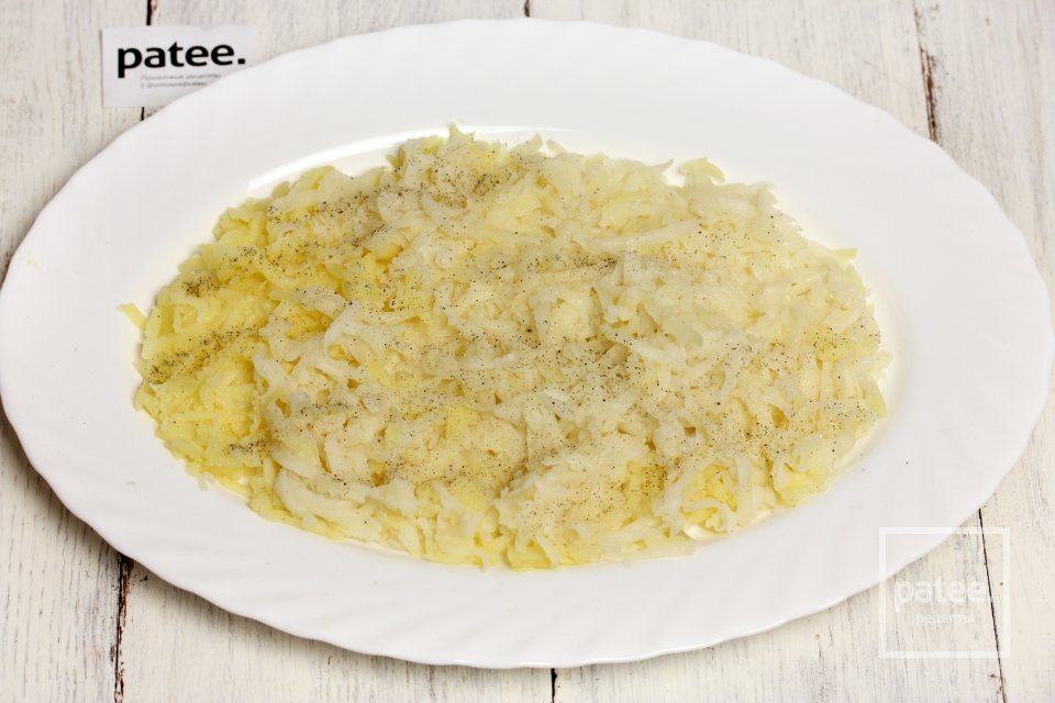 Салат Сёмга под шубой - Шаг 2